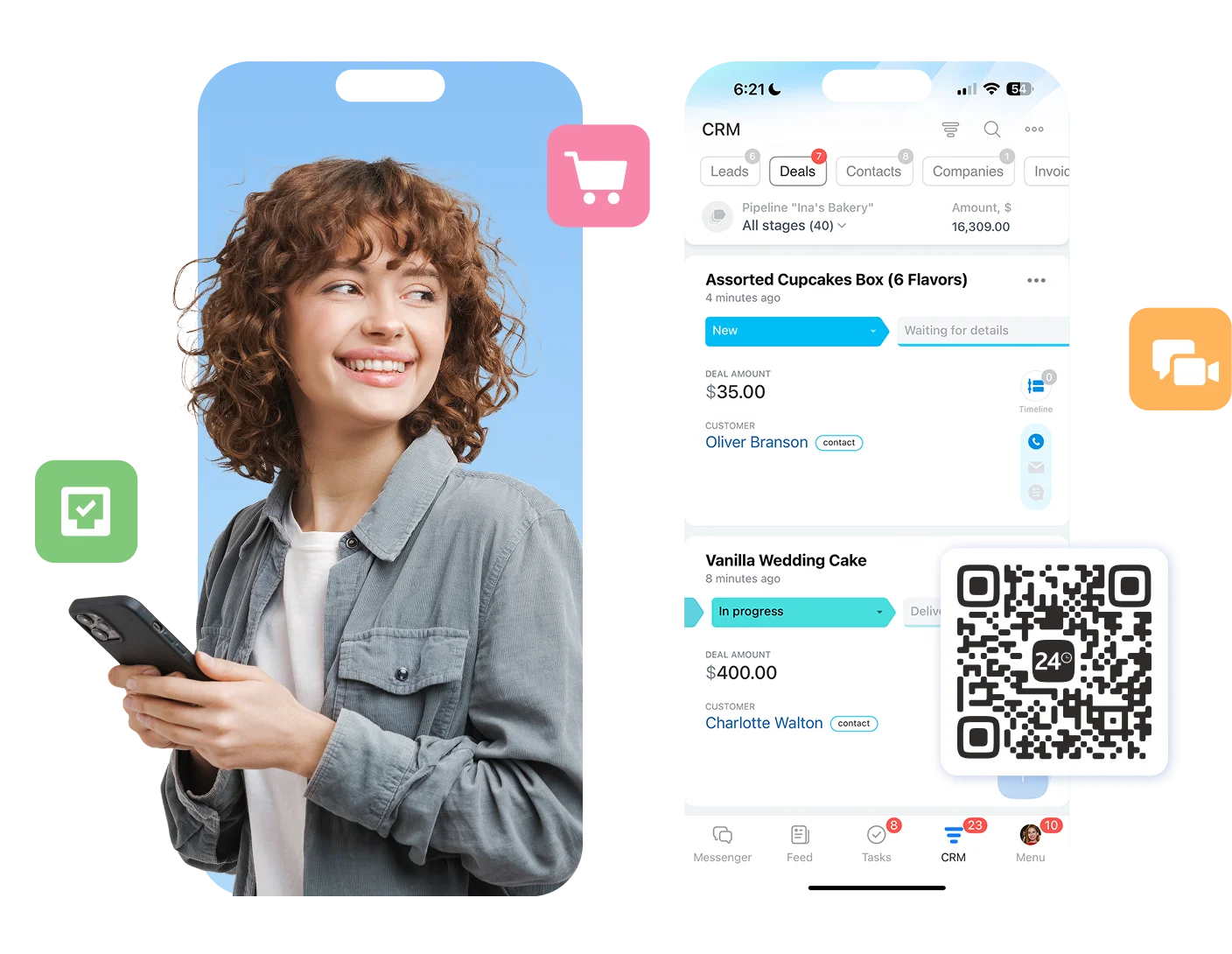Aplikasi seluler Bitrix24