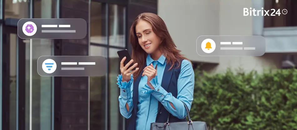 Otomatiskan Tugas CRM di Bitrix24: Invois Berulang & Ringkasan Obrolan AI